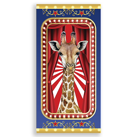 Capa Faixa Lateral Sublimado - Circo