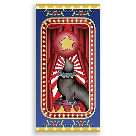 Capa Faixa Lateral Sublimado - Circo