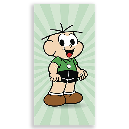 Capa Faixa Lateral Sublimado - Cebolinha Turma Da Monica