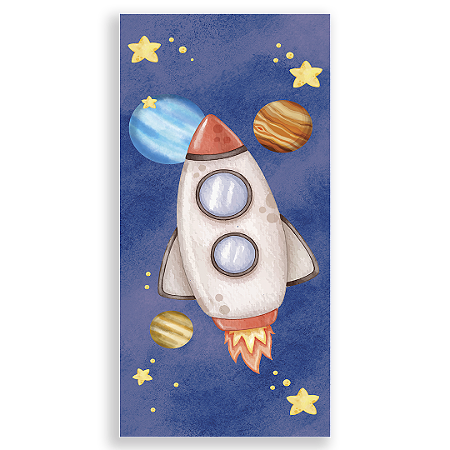 Capa Faixa Lateral Sublimado - Astronauta