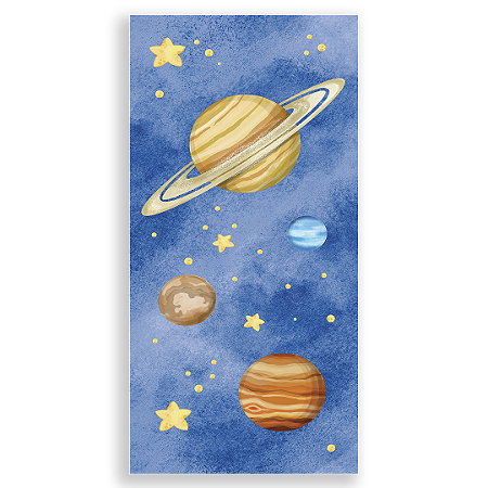 Capa Faixa Lateral Sublimado - Astronauta