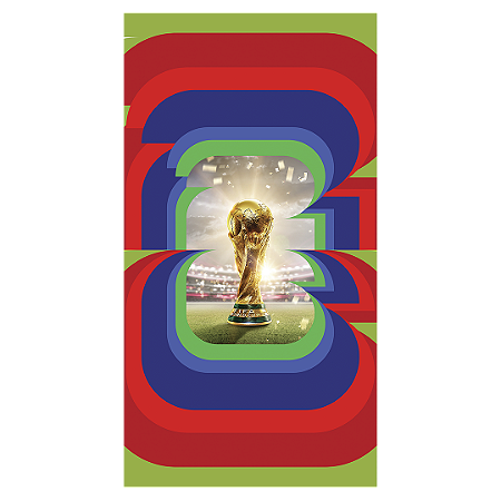 Capa Faixa Lateral Sublimado - Copa Do Mundo