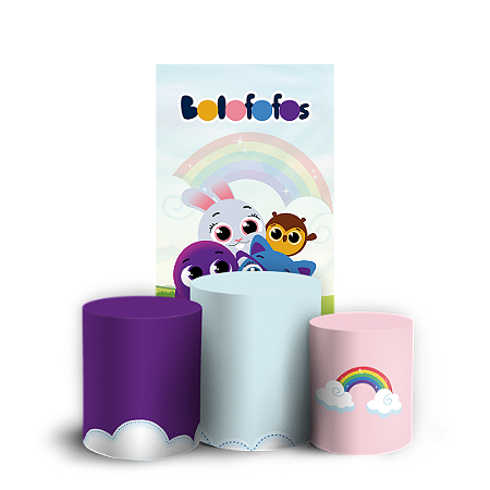 Capas Faixa Lateral e Trio Cilindro Sublimado Vest Facil - Bolofofos