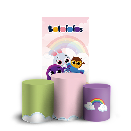 Capas Faixa Lateral e Trio Cilindro Sublimado Vest Facil - Bolofofos