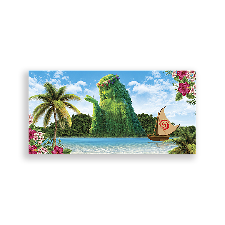 Capa Painel Retangular Sublimado - Moana
