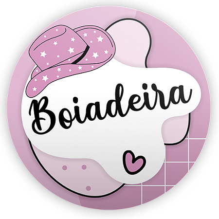 Capa Painel Redondo Sublimado - Boiadeira