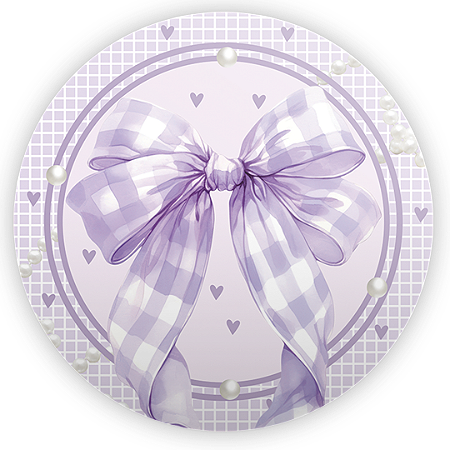 Capa Mini Painel Sublimado - Laços Lilas