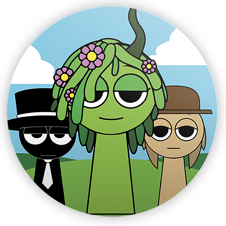 Capa Mini Painel Sublimado - Sprunki