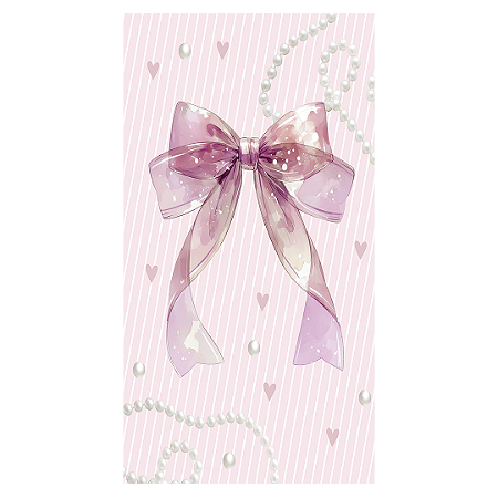 Capa Faixa Lateral Sublimado - Laços Rosa