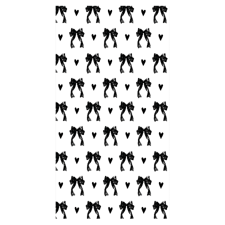 Capa Faixa Lateral Sublimado - Laços Preto