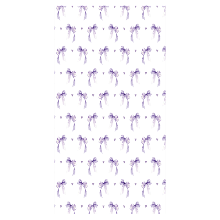 Capa Faixa Lateral Sublimado - Laços Lilas