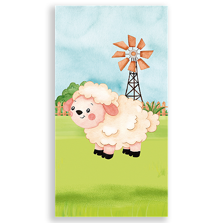 Capa Faixa Lateral Sublimado - Fazendinha