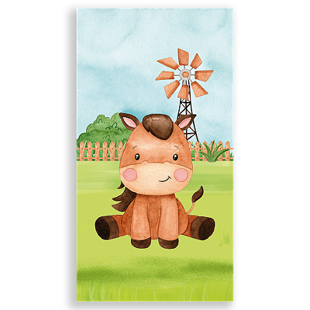 Capa Faixa Lateral Sublimado - Fazendinha