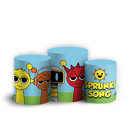 Capas Trio Cilindro Sublimado Vest Facil - Sprunki