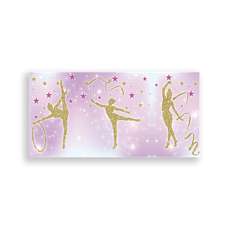 Capa Painel Retangular Sublimado - Ginástica