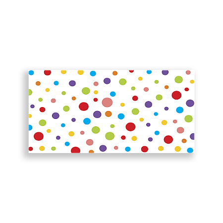 Capa Painel Retangular Sublimado - Bolinhas