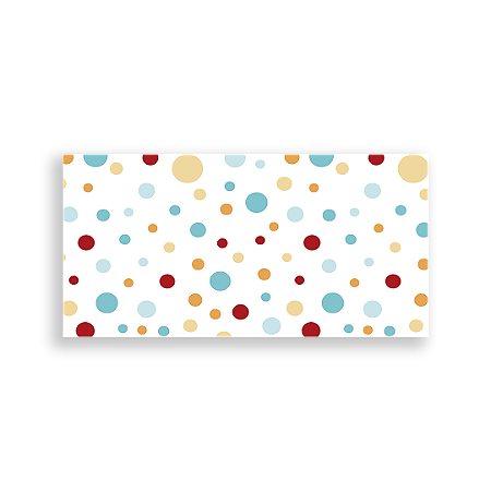 Capa Painel Retangular Sublimado - Bolinhas