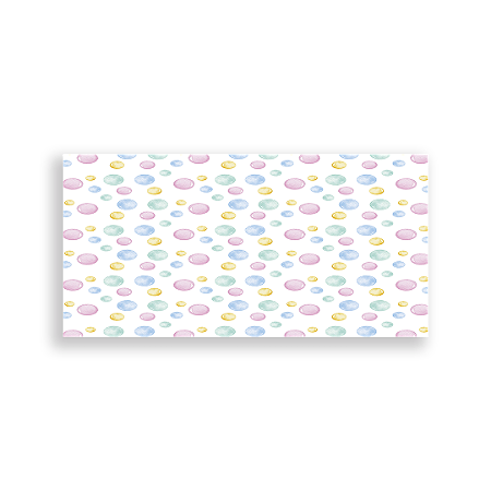 Capa Painel Retangular Sublimado - Bolinhas