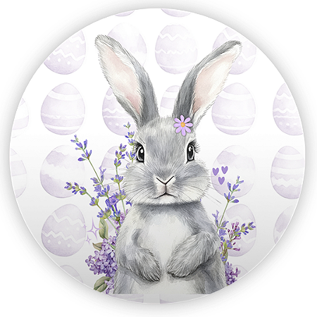 Capa Mini Painel Sublimado - Pascoa