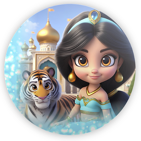 Capa Mini Painel Sublimado - Jasmine