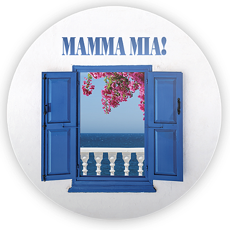 Capa Mini Painel Sublimado - Grécia