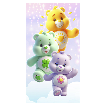 Capa Faixa Lateral Sublimado - Ursinhos Carinhosos