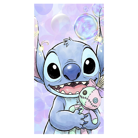 Capa Faixa Lateral Sublimado - Stitch