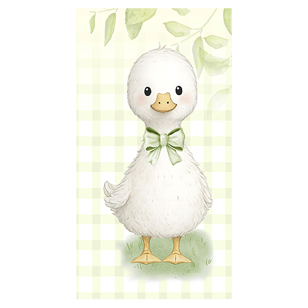 Capa Faixa Lateral Sublimado - Patinhos