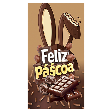 Capa Faixa Lateral Sublimado - Pascoa