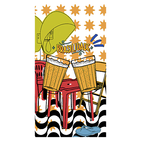 Capa Faixa Lateral Sublimado - Boteco Zeca