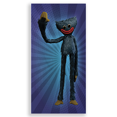 Capa Faixa Lateral Sublimado - Poppy Playtime