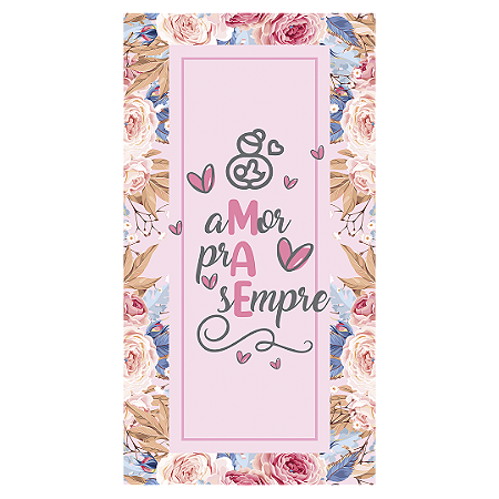 Capa Faixa Lateral Sublimado - Dia das Mães