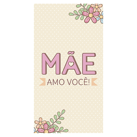 Capa Faixa Lateral Sublimado - Dia das Mães