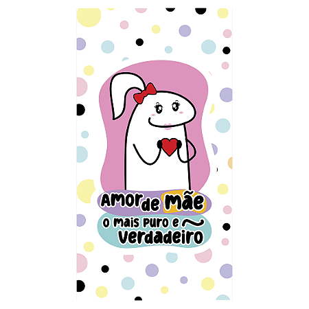 Capa Faixa Lateral Sublimado - Dia das Mães