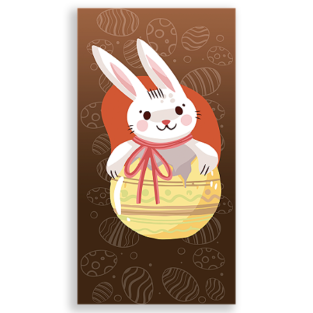 Capa Faixa Lateral Sublimado - Páscoa