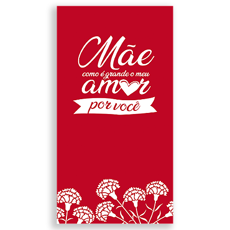 Capa Faixa Lateral Sublimado - Dia das Mães