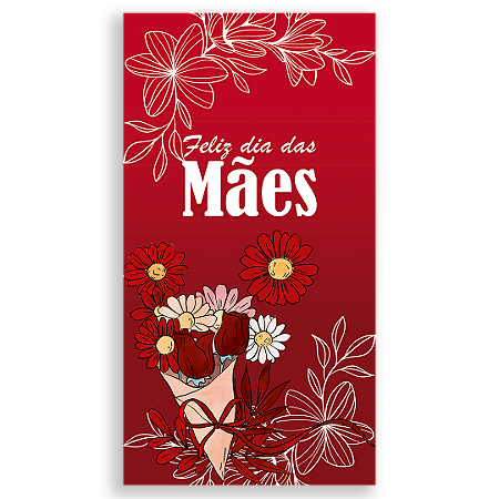 Capa Faixa Lateral Sublimado - Dia das Mães