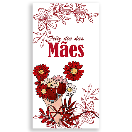 Capa Faixa Lateral Sublimado - Dia das Mães