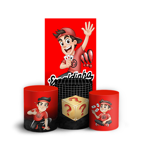 Capas Faixa Lateral e Trio Cilindro Sublimado Vest Facil - Enaldinho