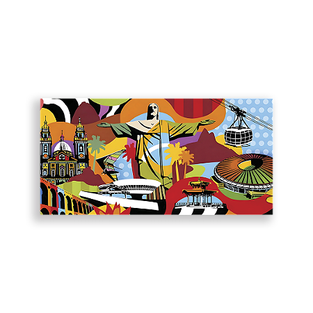 Capa Painel Retangular Sublimado - Rio de Janeiro