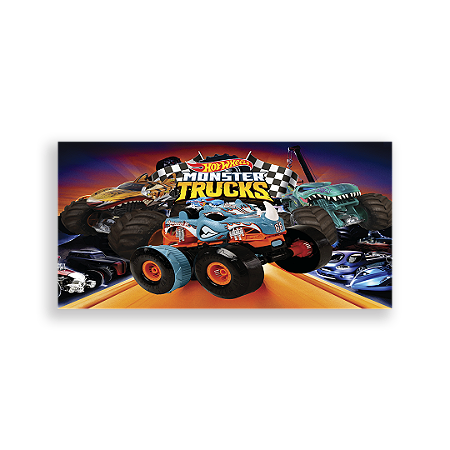 Capa Painel Retangular Sublimado - Hot Wheels