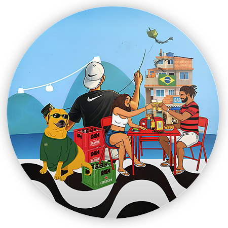 Capa Mini Painel Sublimado - Brasilidade