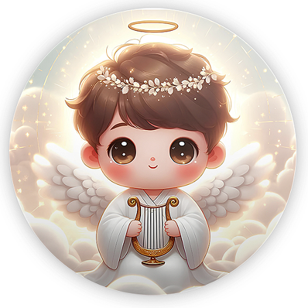 Capa Mini Painel Sublimado - Batizado