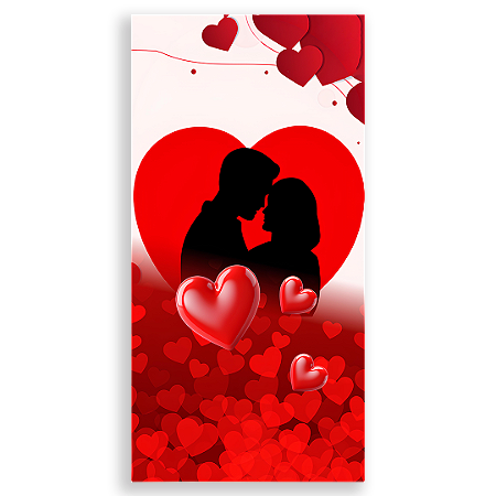 Capa Faixa Lateral Sublimado - Dia Dos Namorados