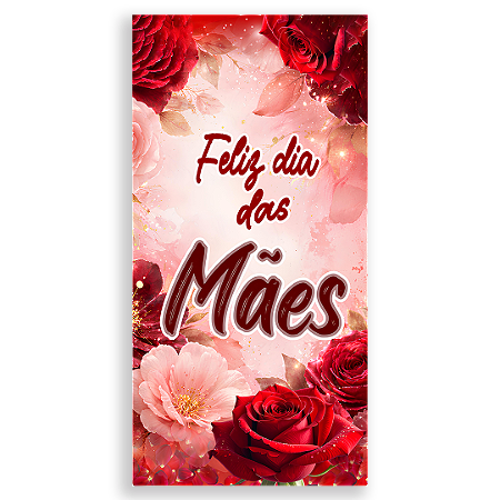 Capa Faixa Lateral Sublimado - Dia Das Mães