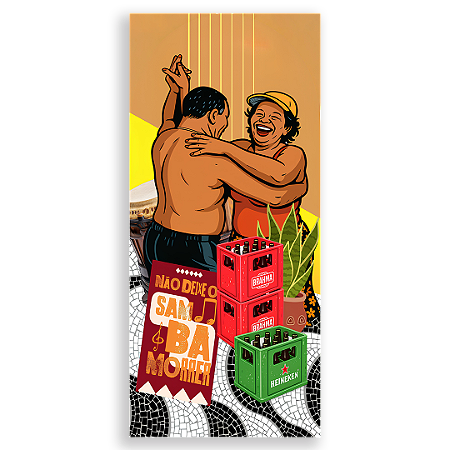 Capa Faixa Lateral Sublimado - Brasilidade