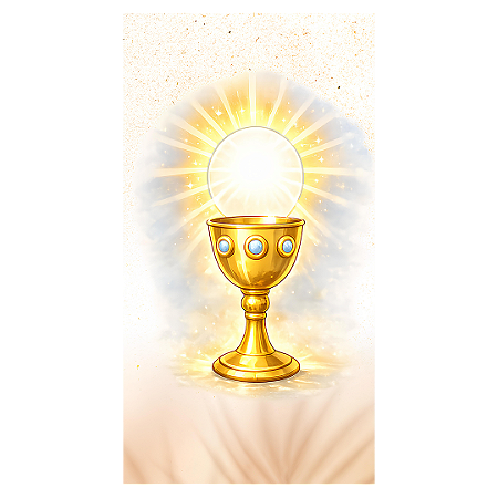 Capa Faixa Lateral Sublimado - Eucaristia