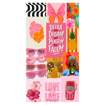 Capa Faixa Lateral Sublimado - Brasilidade