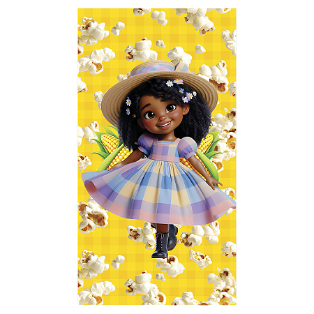 Capa Faixa Lateral Sublimado - Festa Junina