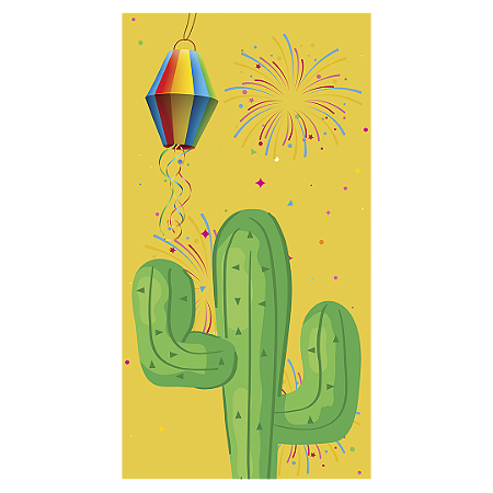 Capa Faixa Lateral Sublimado - Festa Junina